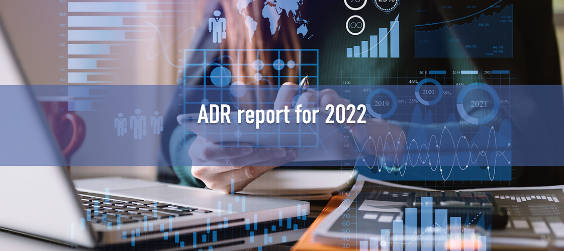 ADR report for 2022