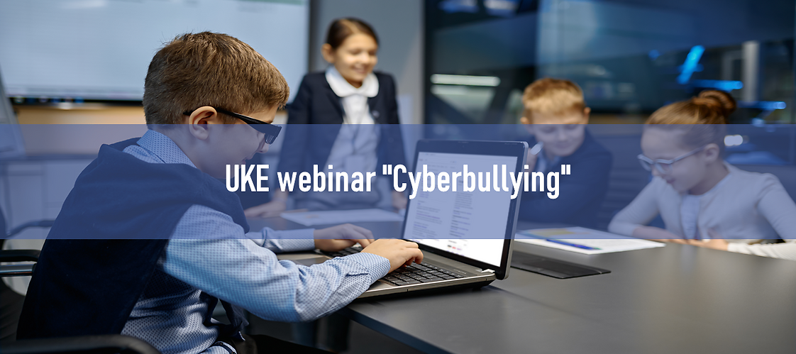 UKE webinar "Cyberbullying"