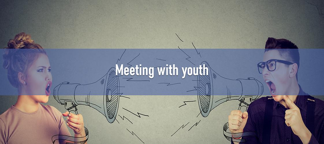 Meeting with youth