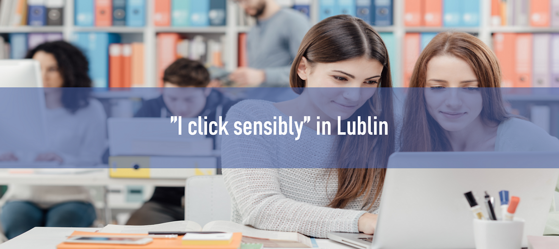 "I click sensibly" in Lublin