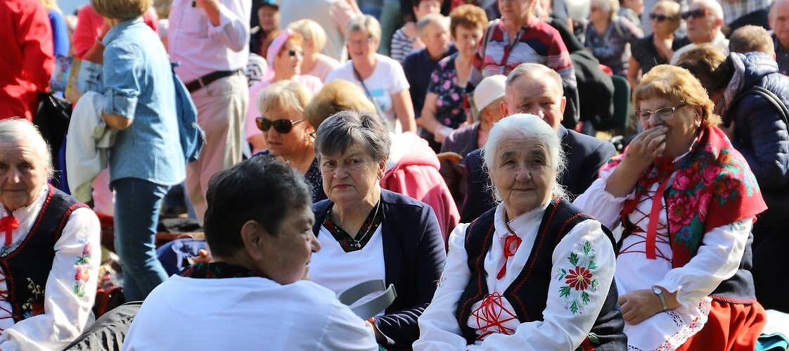 Seniorzy podczas senioraliów.