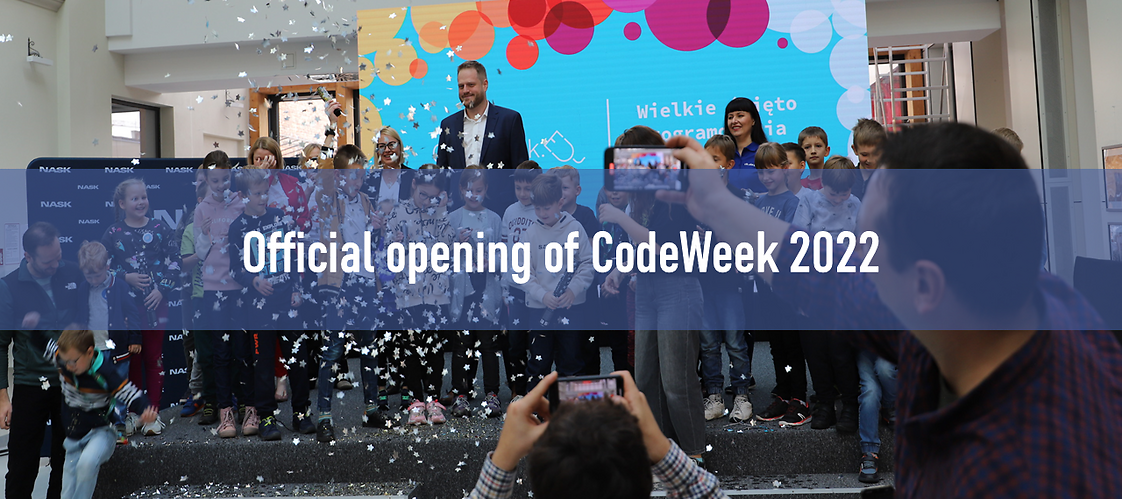 Official opening of CodeWeek 2022