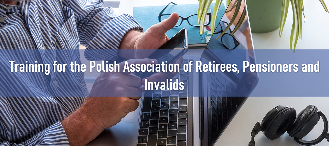 Training for the Polish Association of Retirees, Pensioners and Invalids