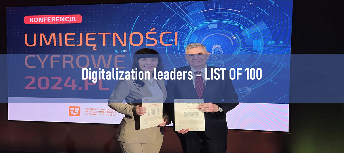 Digitalization leaders - LIST OF 100
