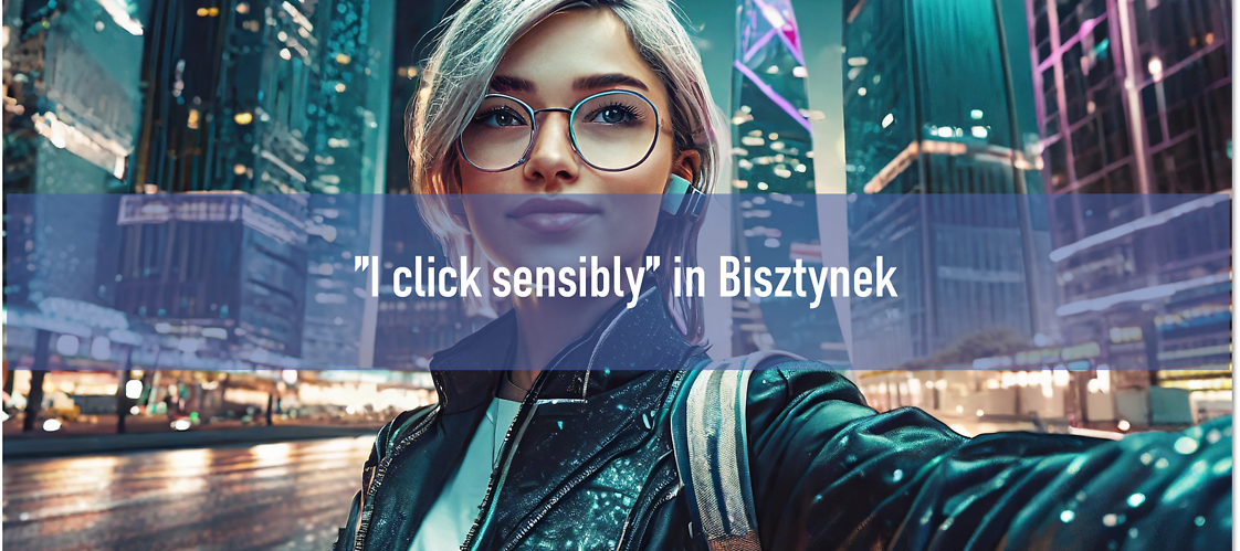 "I click sensibly" in Bisztynek