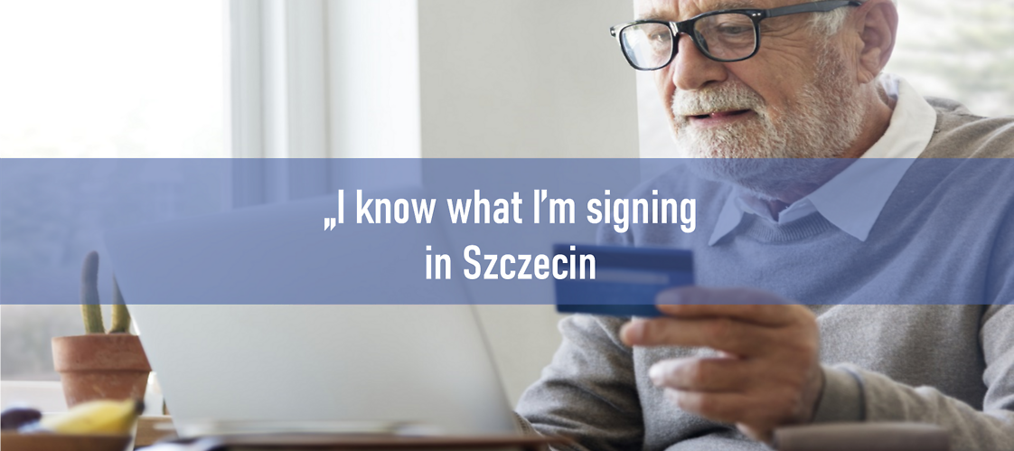 "I know what I'm signing" in Szczecin