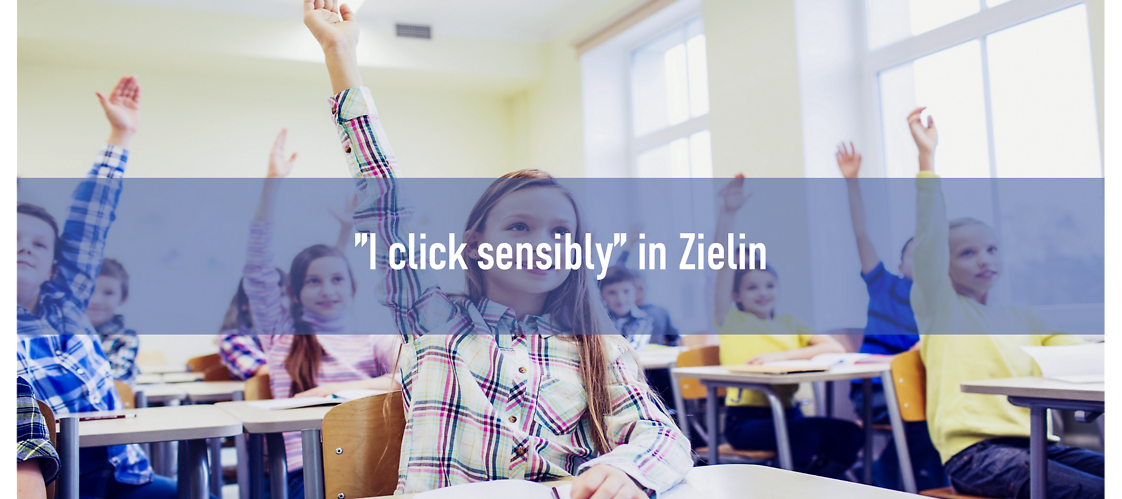"I click sensibly" in Zielin