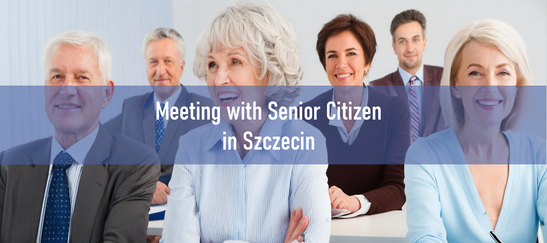 Meeting With Senior Citizens in Szczecin