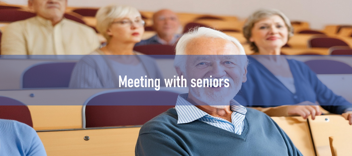 Meeting with seniors