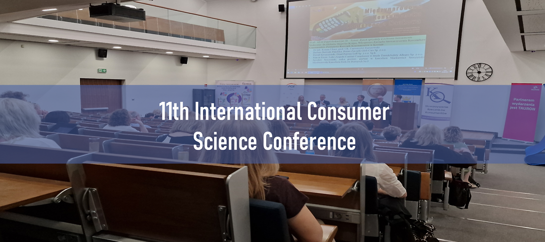 11th International Consumer Science Conference