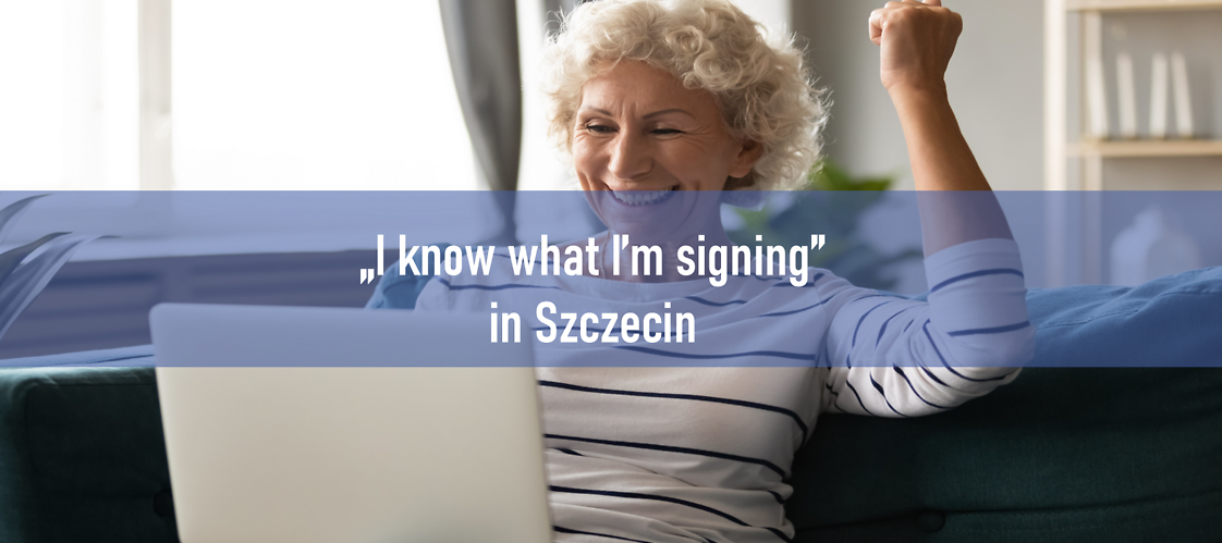 I know what I’m signing