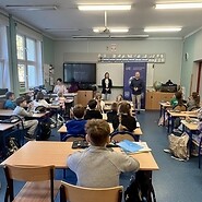 &quot;I click sensibly&quot; at Primary School No. 13 named after the ...