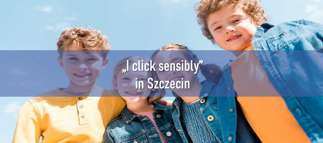 "I click sensibly" at Primary School No. 35 named after John Paul II in Szczecin
