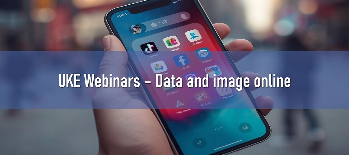 UKE Webinars - Data and image online