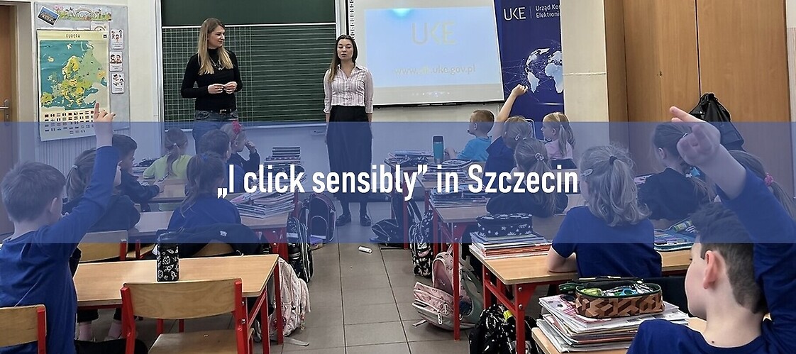 „I Click sensibly” in Szczecin