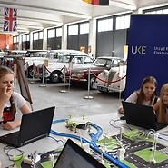 Coding at the Automotive and Technology Museum in Bialystok