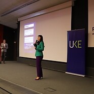 UKE representative speaking