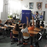 Dzieci podczas zajęć w Lublinie