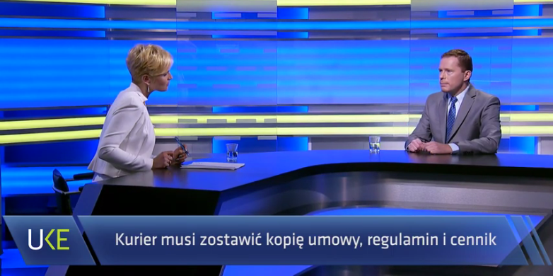 Wywiad w studiu telewizyjnym