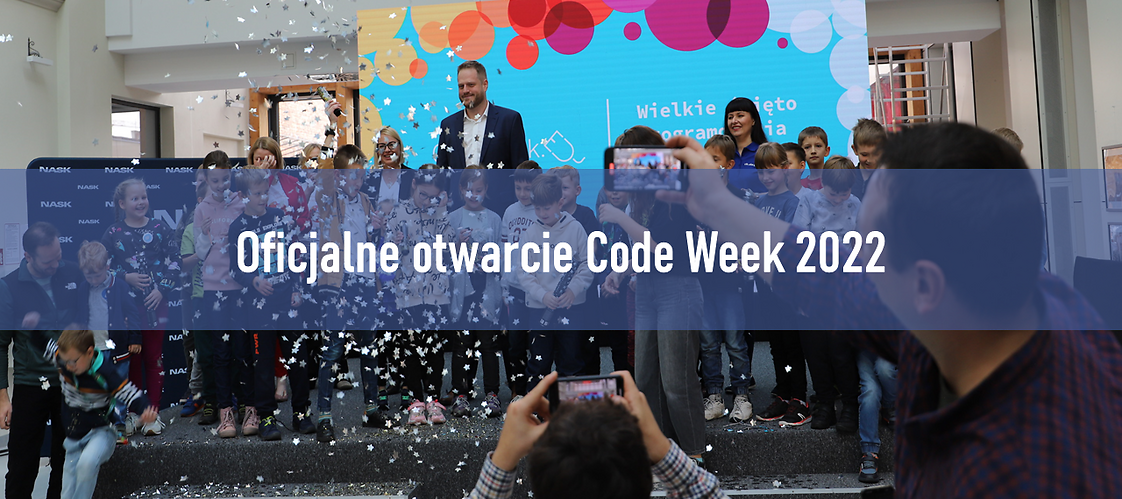 Oficjalne otwarcie CodeWeek 2022