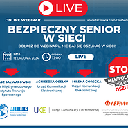 plakat promocujący webinar