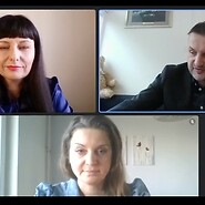 kadr z webinaru - goście