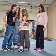 dzieci programują photona