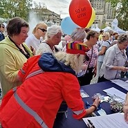 stoisko UKE, uczestnicy