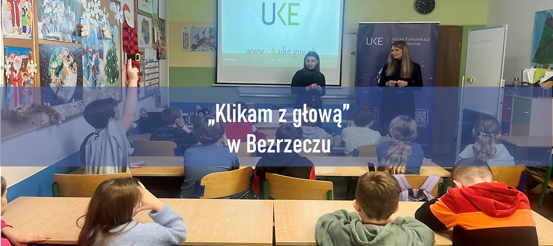Warsztaty „Klikam z głową” w Publicznej Szkole Podstawowej w Bezrzeczu