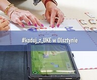 dzieci podczas nauki kodowania