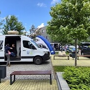 samochód pomiarowy UKE