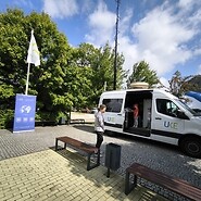 samochód pomiarowy UKE