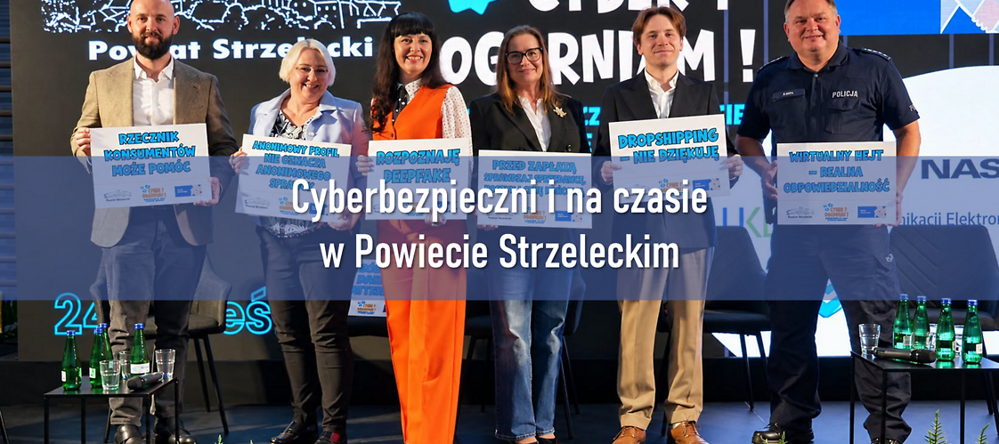 Cyberbezpieczni i na czasie w Powiecie Strzeleckim